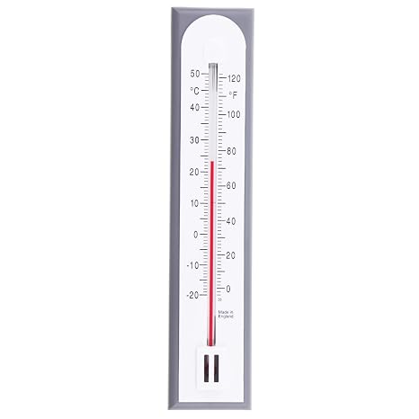 Accurate Thermometer for House Room Office Indoor Outdoor Garden Greenhouse to Monitor Temperature Easy to Hang Wall Thermometer and Room Temperature Monitor