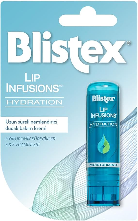 Blistex Lip Infusions Hydration Uzun Süreli Nemlendirici Dudak Bakım Kremi SPF 15