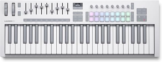 Novation Launchkey 49 White MK4 USB MIDI Keyboard Controller
