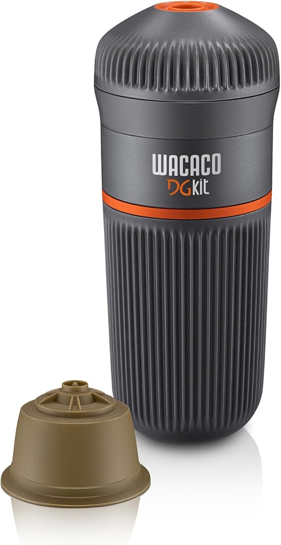 WACACO DG Kit, Accessory for Nanopresso, Compatible with DG Coffee Capsules, Perfect for Travel, Camping or Office Use