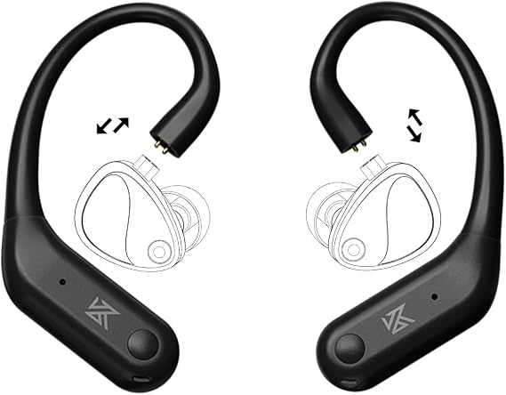 KZ AN01 True Bluetooth 5.4 Earhook, Wireless Adapter for in-Ear Monitor