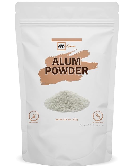 100% Natural Alum Powder for Skin and Health Care 227 GMS / 0.5 LBS