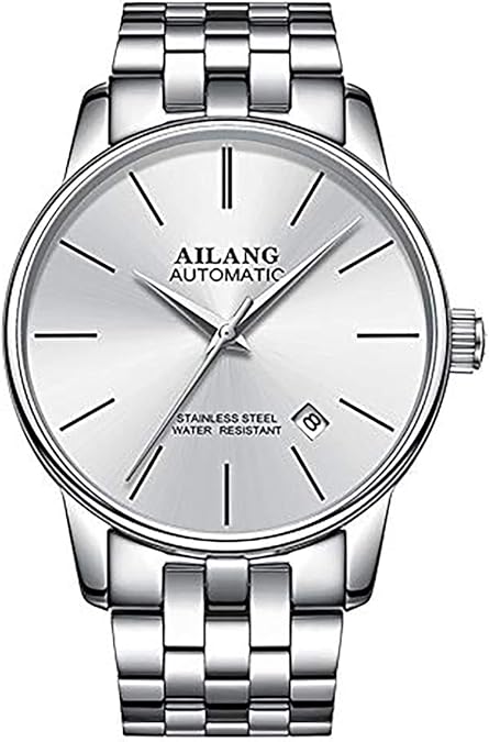 AILANG Mens Watches Top Brand Luxury Fashion Business Automatic Mechanical Watch Men Sport Full Steel Clock Relogio Masculino -483
