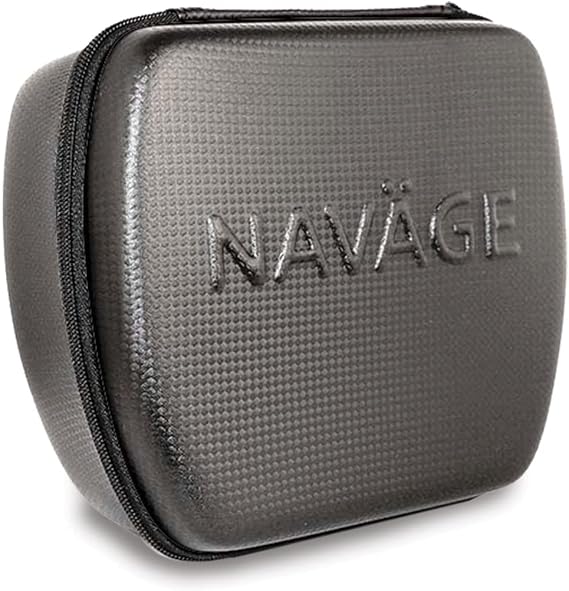 Navage Travel Case for Nose Cleaner, Black, Anti-Scratch | Safety Case: Anti-Scratch Protector Organizes and Protects Your Nose Cleaner During Travel