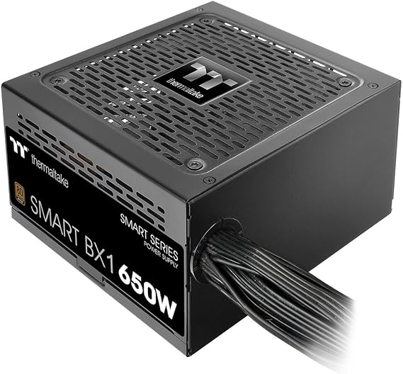 Thermaltake Smart BX1 650W 80PLUS Bronze Certified PC Power Supply Unit PS-SPD-0650NNFABJ-4 PS1401