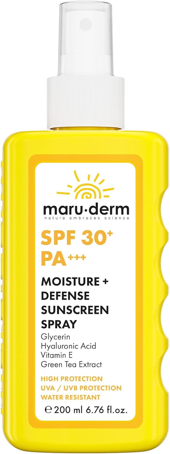 Maru.Derm SPF 30 Moisturizer  Protective Sunscreen Spray 200 ml