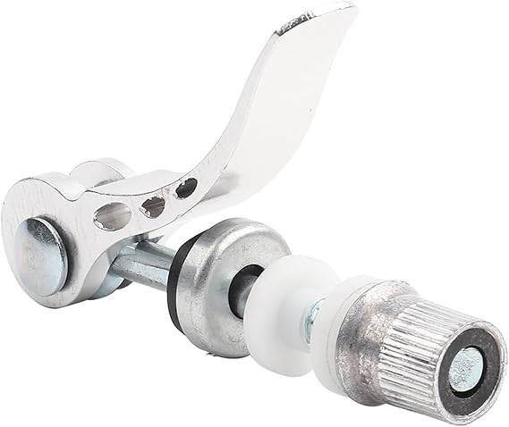 Quick Release Bolt, Bicycle Seatpost Clamp Bolt Quick Release Lever for Mountain Bike Road Bike (Color : Silver)