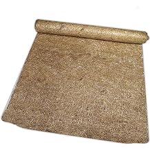 Farm Plastic Supply - Erosion Control Blanket - Straw Garden and Landscape Cover, Erosion Control Blanket, Straw Blanket, Erosion Control, Mulch, Slope Stabilizer, and Seed Protector (4' x 112.5')