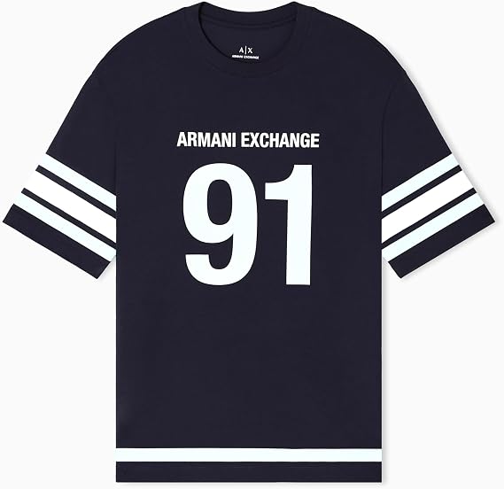 Armani Exchange Men's 96 Logo Band Tee