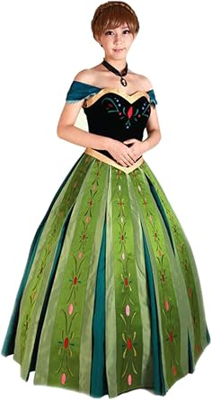 Women's Princess Dress Halloween Costume Christmas Cosplay Fancy dresses Coronation