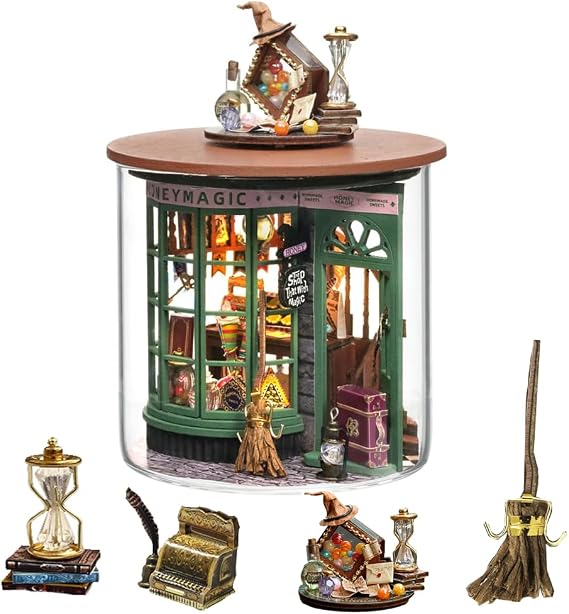 3D Stereoscopic Miniature Dollhouse Kit Assembling Toys DIY Model Wooden Furniture for Birthday