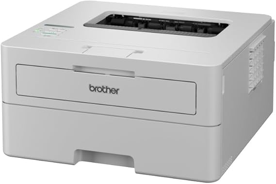 Brother HL-L2865DW Laser Printer, Wi-Fi/LAN & USB, 34 ppm, Automatic Duplex Printing, LC Display, Toner for up to 1,500 Pages Included