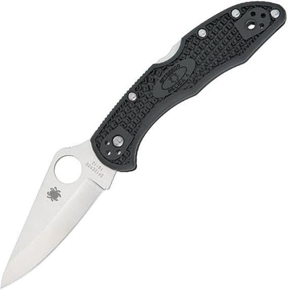 Spyderco Delica 4 Straight Blade C11PBK