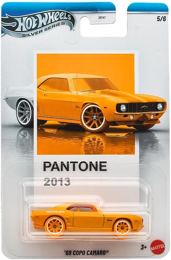 Hot Wheels Silver Series Pantone 69 COPO CAMARO JKY47-JKY50