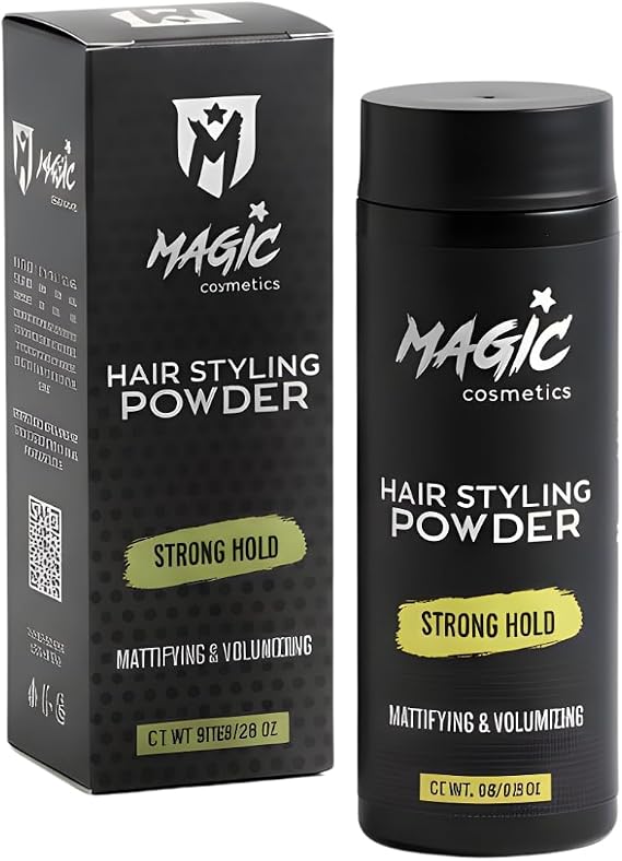 Magic Cosmetics Saç Şekillendirici Toz Wax 20gr - Şekillendirici Saç Pudrası, Mat Görünüm, Görünmez Doku, Anında Hacım Verici Pudra Wax - Tüm Saç Tipleri İçin, Unisex