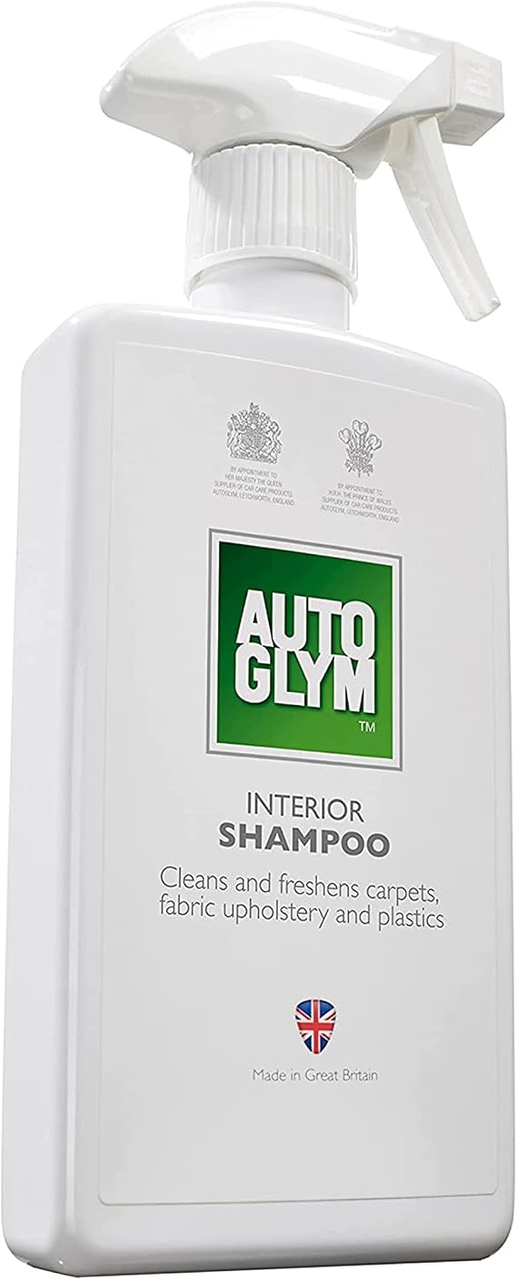 Autoglym Interior Shampoo, Car Upholstery Cleaner, 500ml