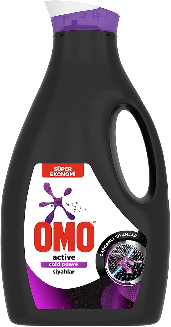 Omo Sıvı Active Cold Power Siyahlar 2470 ml