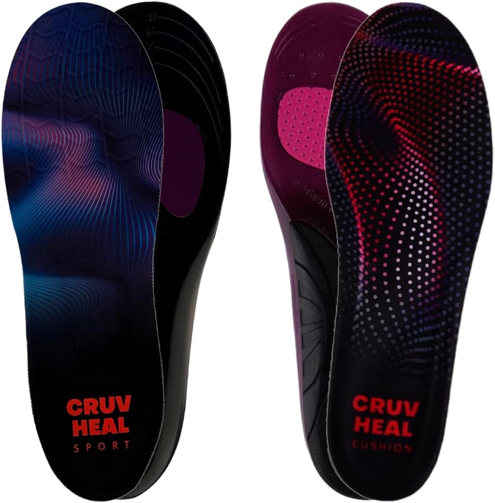 Cruvheal Sport Pro and Running Gel Insoles