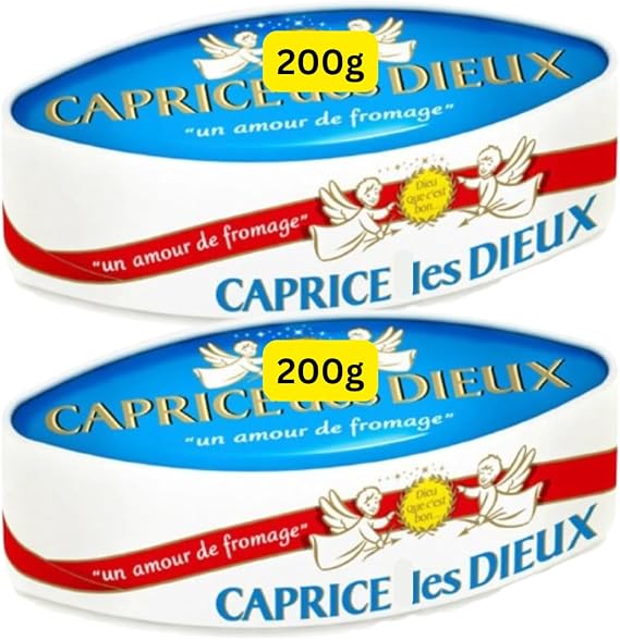 Creamy soft ripened cheese Caprices-des-Dieux 200g (2x200g)