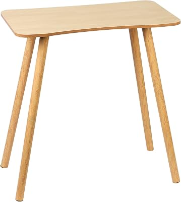 Writing Computer Desk Portable Desk Ergonomic Design Computer Desk Modern Home Office Desk Small Writing Table with Solid Legs Small Console Table for Living Room