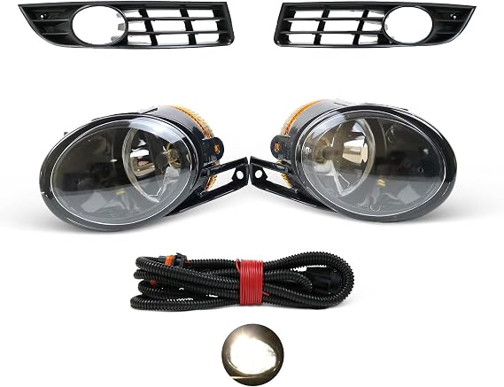 carvel Car Light For VW Passat B6 3C 2006 2007 2008 2009 2010 2011 Fog Light Fog Lamp Fog Light Cover Harness Assembly