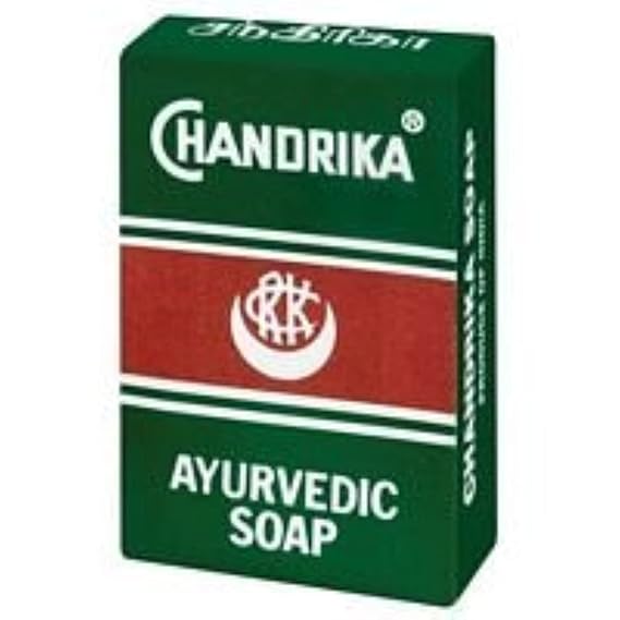 Chandrika Soap Ayurvedic Herbal And Vegetable Oil Soap - 2.64 Oz - Case Of 10