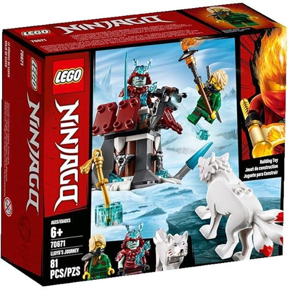 LEGO NINJAGO Lloyds Journey 70671 Building Kit (81 Pieces)