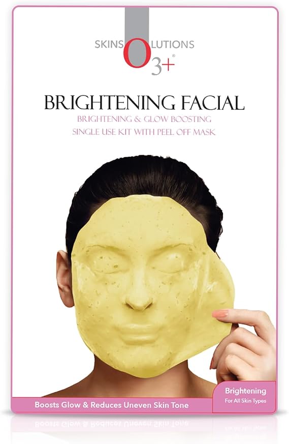 O3+ Brightening Facial Kit With Brightening & Whitening Peel Off Power Mask (45gm) KIT-216