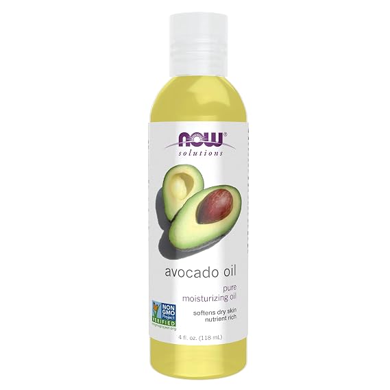 NOW Solutions, Avocado Oil, Moisturizing Oil, Nutrient Rich, 4 fl. oz
