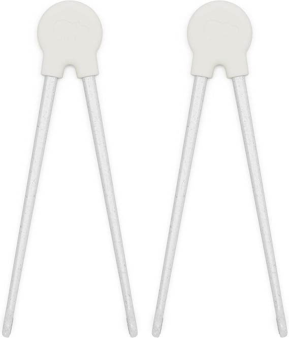Lalo Training Chopsticks for Kids, Non-Toxic Eco-Plastic and Silicone, 2pk