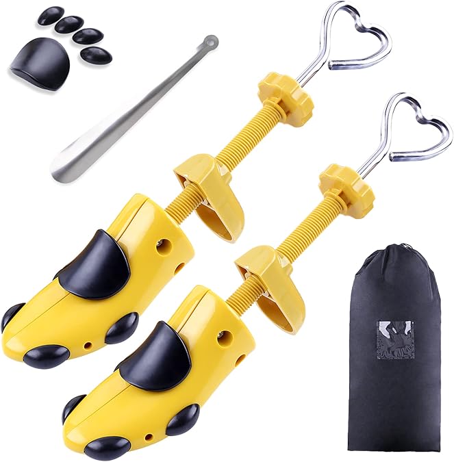 cyrico Shoe Stretcher Women 4-way Shoe Expander Widener Shoe Tree Shape for Wide Feet