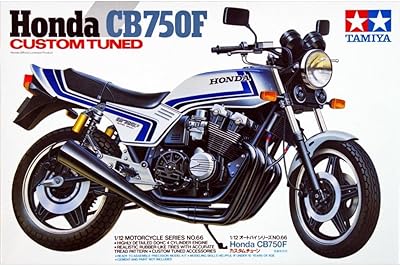 Tamiya 300014066 Honda CB 750F Vehicle 14066 CB750F Custom Tuned Ltd Edition 1:12 Motorbike Model Kit, Multicoloured, Mittel