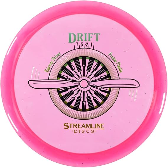 Streamline Discs Proton Drift Disc Golf Fairway Driver (170-175g / Colors May Vary)