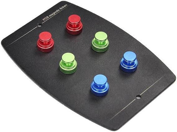 Magnetic Third Hand PCB Holder Helping Hands Electronic DIY Soldering Tools | Magnetic pillars allow for flexible positioning, metal base is designed to withstand direct heating operations