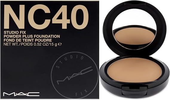 MAC Studio Fix Powder Plus Foundation 15g NC40