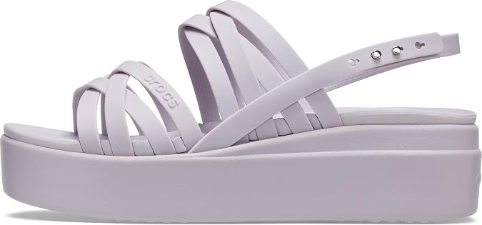 Crocs Women's Brooklyn Low Strappy Wedge Sandals