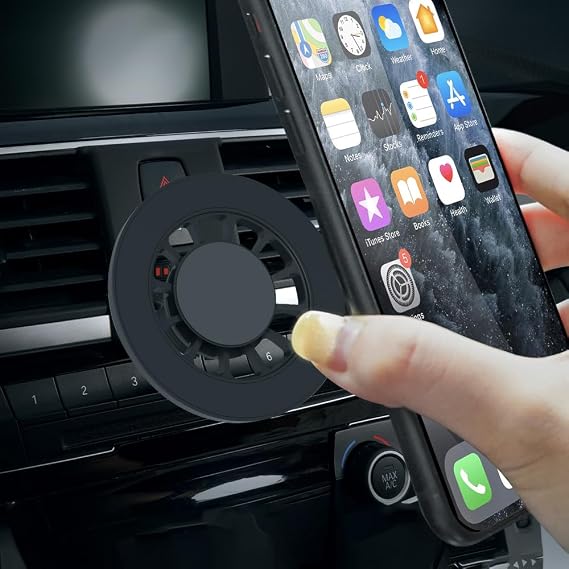 BEERTE Fits MagSafe Car Mount Fit for BMW 3-Series 2014-2019,BMW 4-Series 2014-2020 [Upgraded Magnets] Magnetic Phone Holder for Car Air Vent for iPhone 17 16 15 14 13 12 MagSafe Case