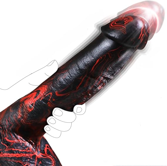 2026 New Consolador Realistic Toy Dilbo for Women 8.7", Thick Huge Silicone Skin-Like Giant Silicone Dick Machine Hand Free Play Adult Tool RTU01