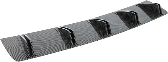 Car Rear Bumper Lip Compatible for SEAT Leon Cupra MK3 5F(Carbon Look)