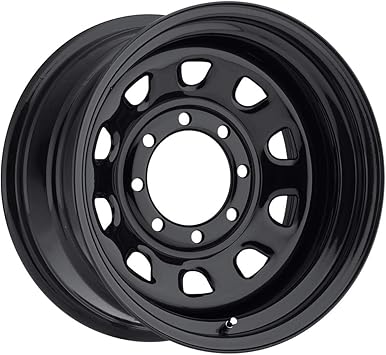 Vision 84 D Window 15x8 5x139.7/5x5.5" -19mm Gloss Black Wheel Rim