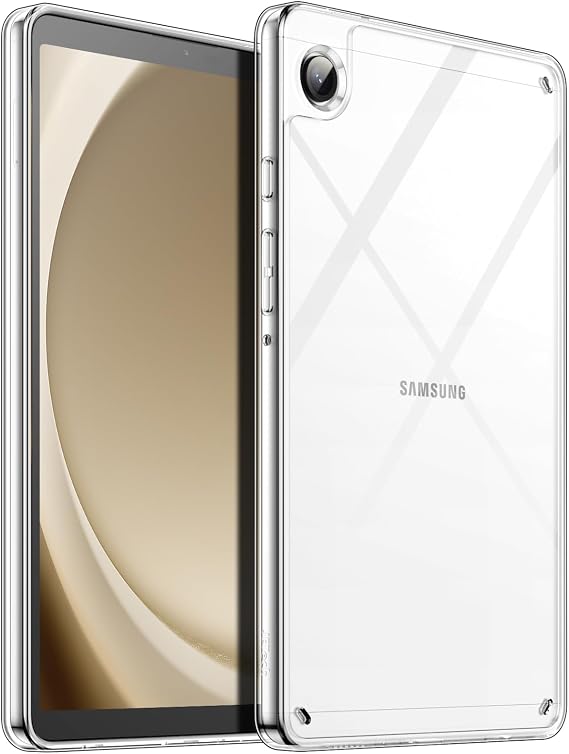 JETech Clear Case for Samsung Galaxy Tab A9 8.7", Anti-Yellowing, Clear