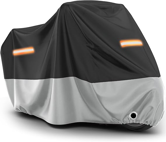 Favoto Motorcycle Cover Waterproof Outdoor All Weather Protection