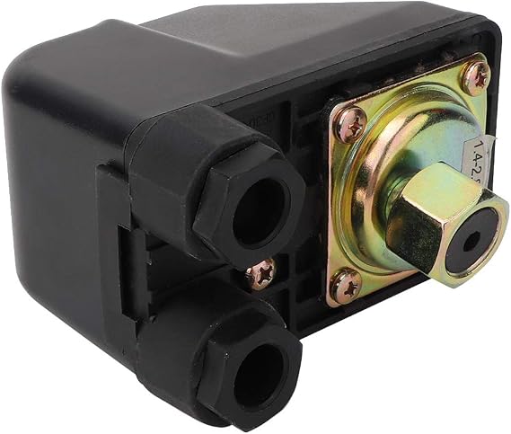 Pressure Control Switch KRS-5 3/8 NPT 380V 3 Phase Electric Pressure Switch Controller 15PSI-80PSI Adjustable Pressure Control Switch