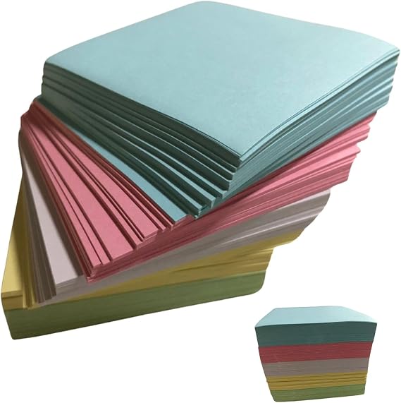 700 Sheets Non-Sticky Memo Notes Pads Blank Notes Paper Blank Memo Sheet Note Cube Not Sticky 3 x 3 Inch for Home Office Memo Sheets
