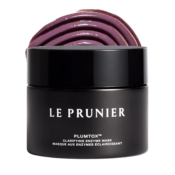 Plumtox Enzyme Face Mask, Hydrating AHA BHA PHA Exfoliator | Refines pores, smooths texture and balances skin while maintaining hydration for a brighter, healthier-looking complexion