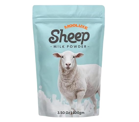 100% NATURAL Dried Sheep Milk Powder | 100gm (3.5 Oz) Pack