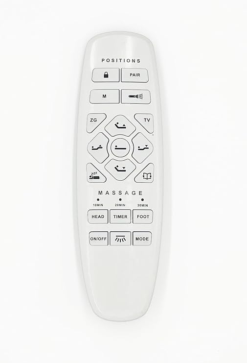 OKIN Model RF.27.19.33 Remote for Adjustable Bed Base