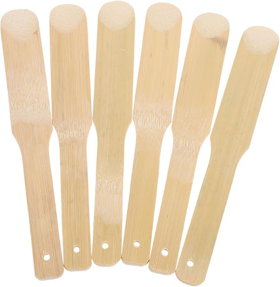 COLLBATH 6pcs Fillings Spoons for Dumpling and Wonton Making Smooth Surface Stuffing Tools Comfortable Grip Kitchen Gadget for Family and Friends