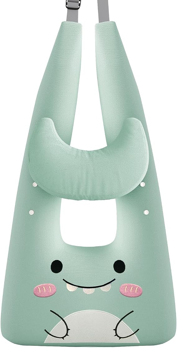 Travel Pillow,Car Pillow Kids Travel Pillow Car seat Pillow U Shaped Pillow for Travel Skin-Friendly Material The Sleeping Aid for Adults and Kids on Road Trips (Green)