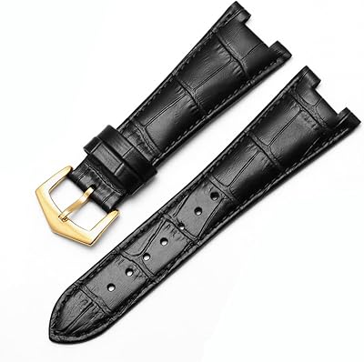 Genuine Leather Watch Band For Patek Philippe 5711 5712G Nautilus Watchs Men And Women Special Notch 25mm12mm Watch Strap